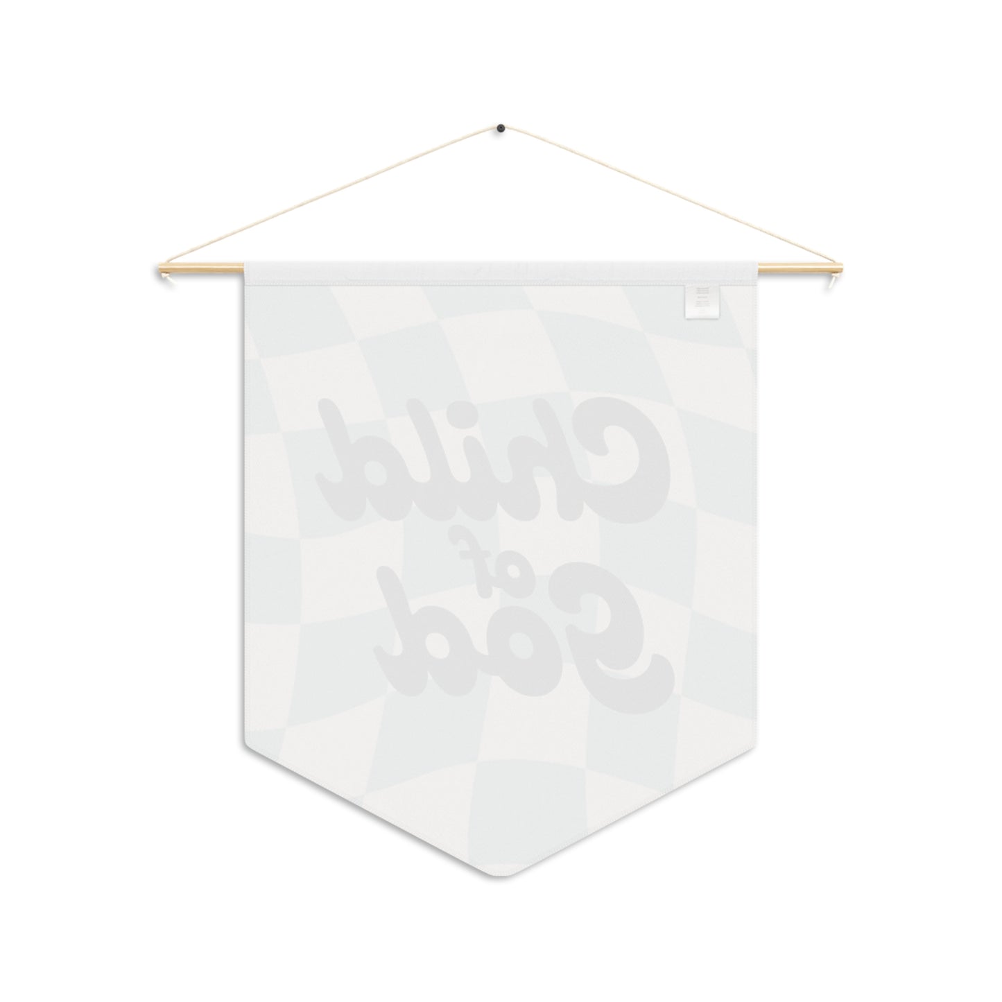 Pebble Blue Child of God Pennant