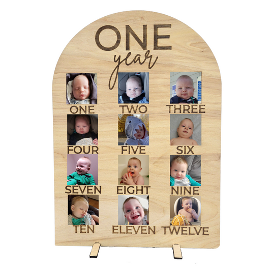 One Year Photo Arch Stand