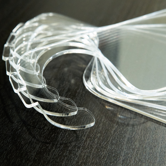 Blank Dry-Erase Acrylic Hanger Dividers