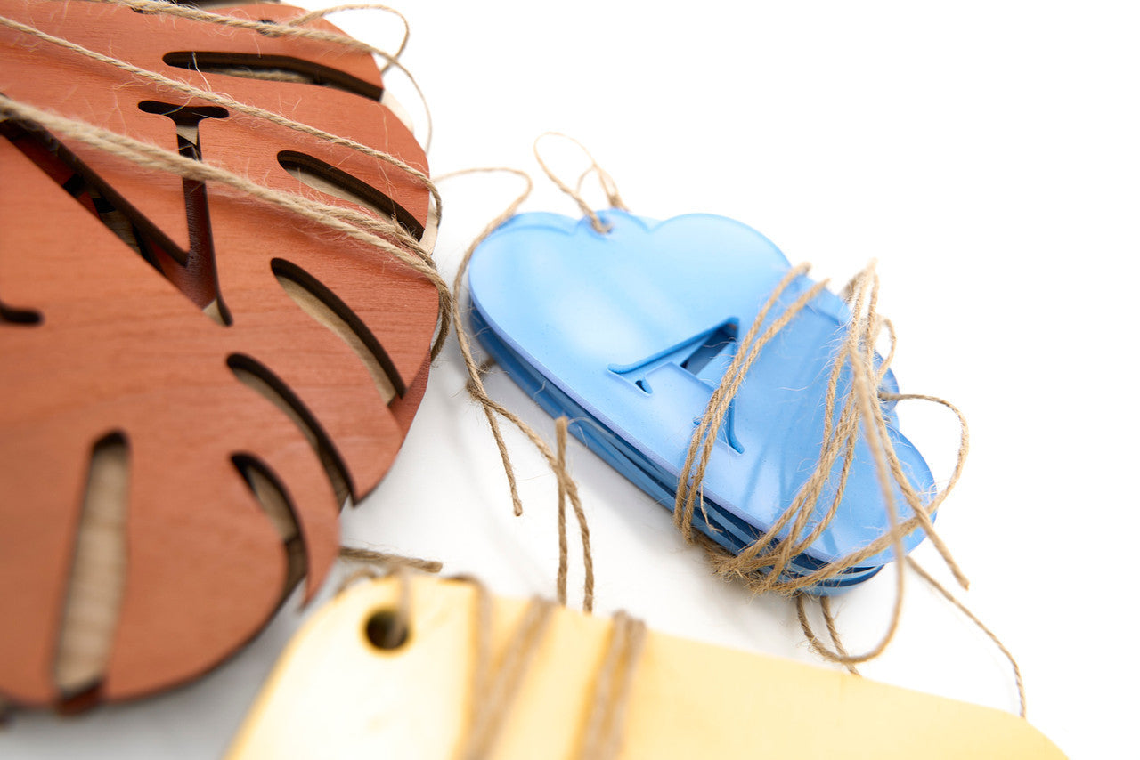 Acrylic Groovy Name Banner