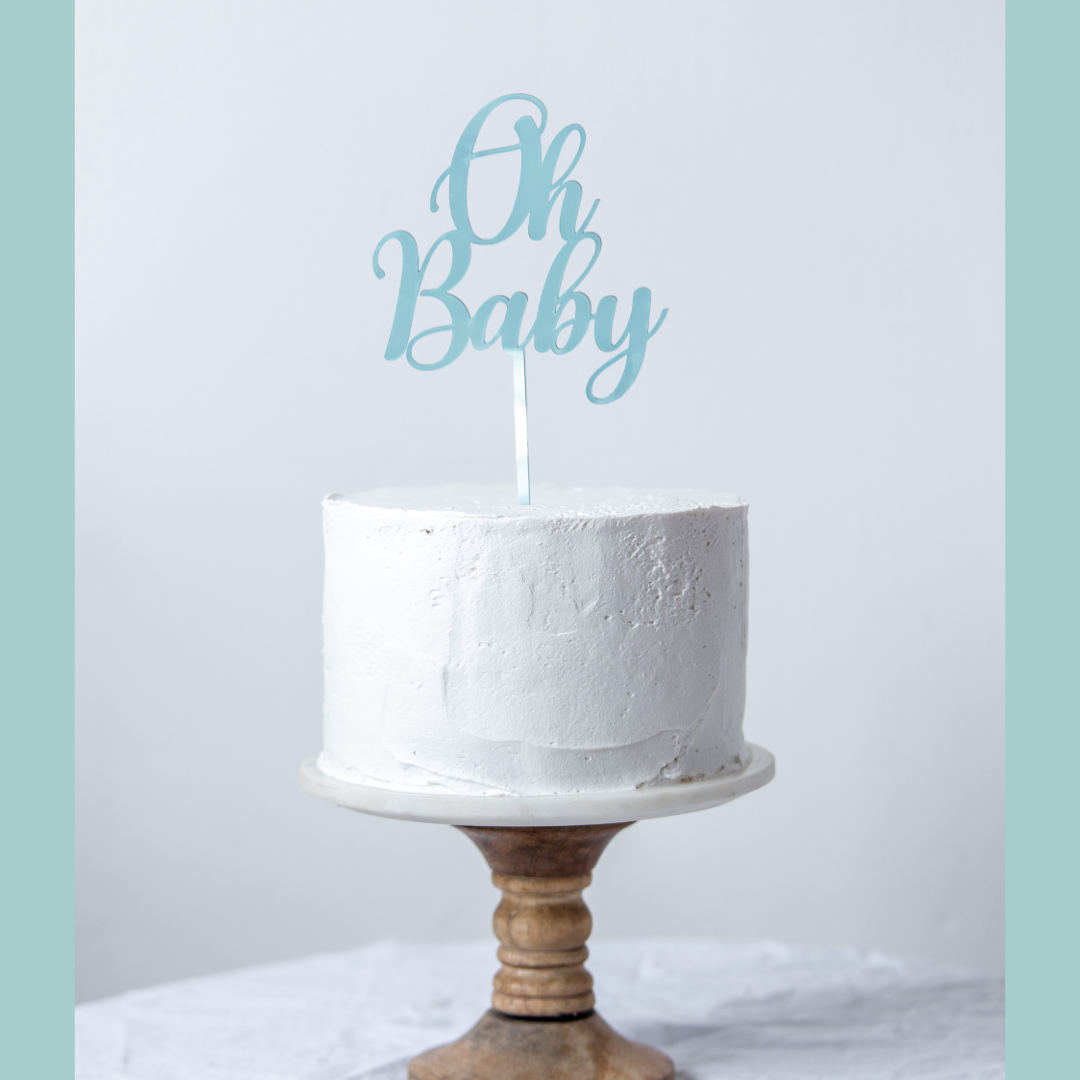 Oh Baby Cake Topper – Abbott Laser