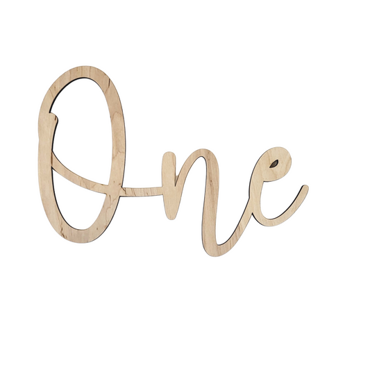 Cursive One Banner