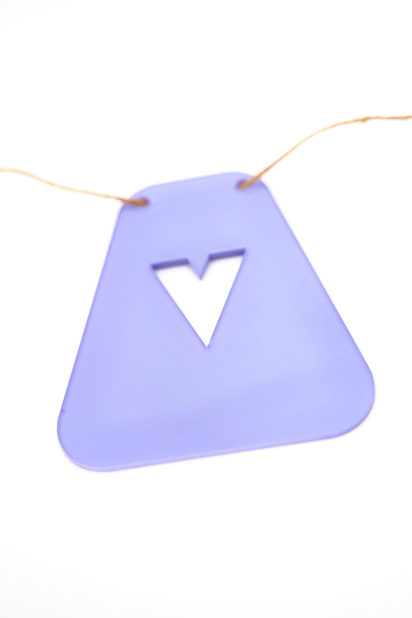 Acrylic Groovy Name Banner