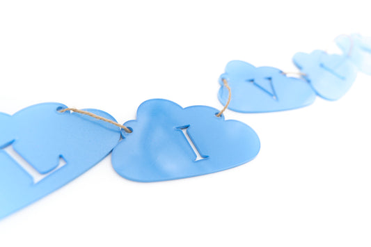 Acrylic Cloud Name Banner