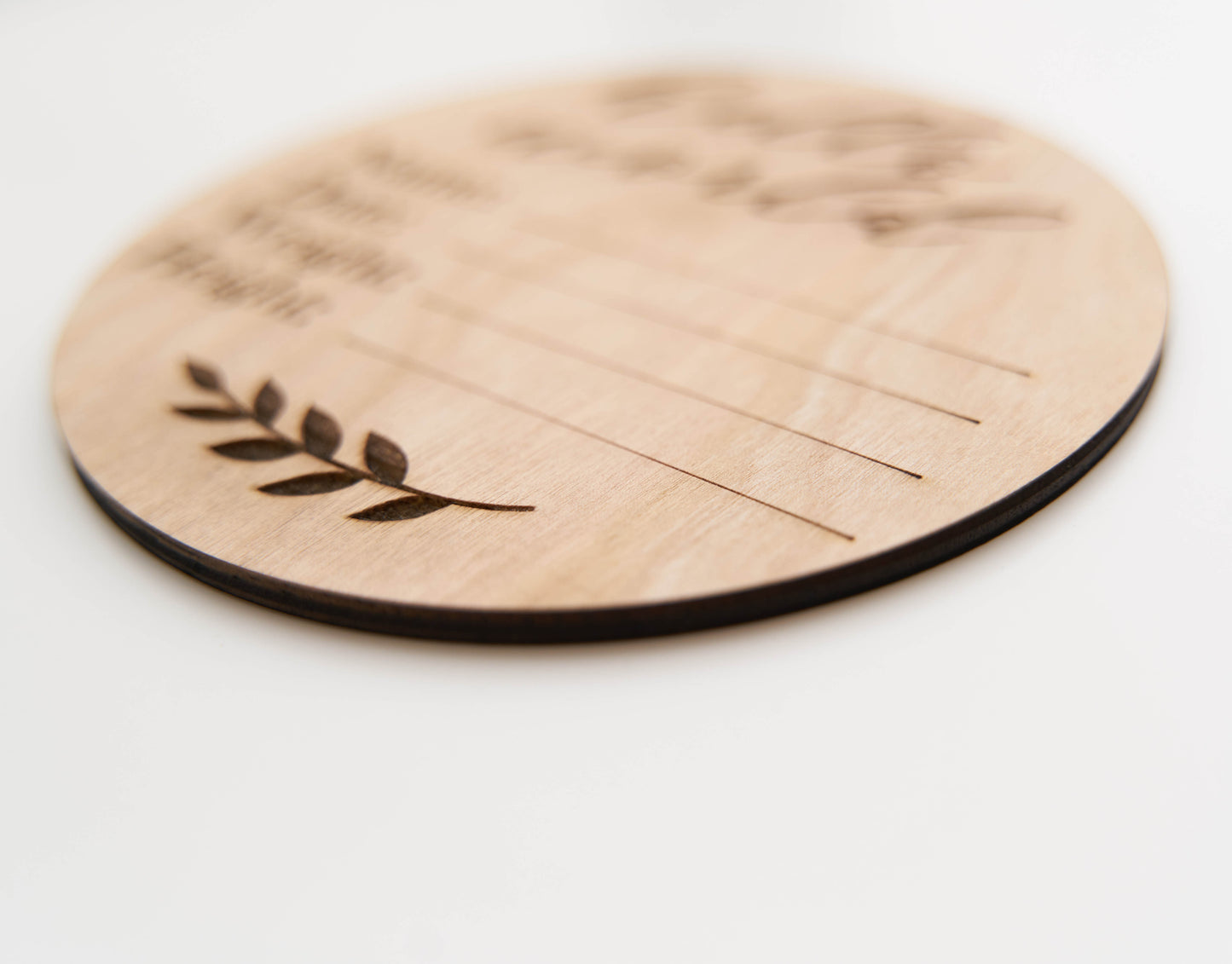 Custom Hello World Birth Announcement