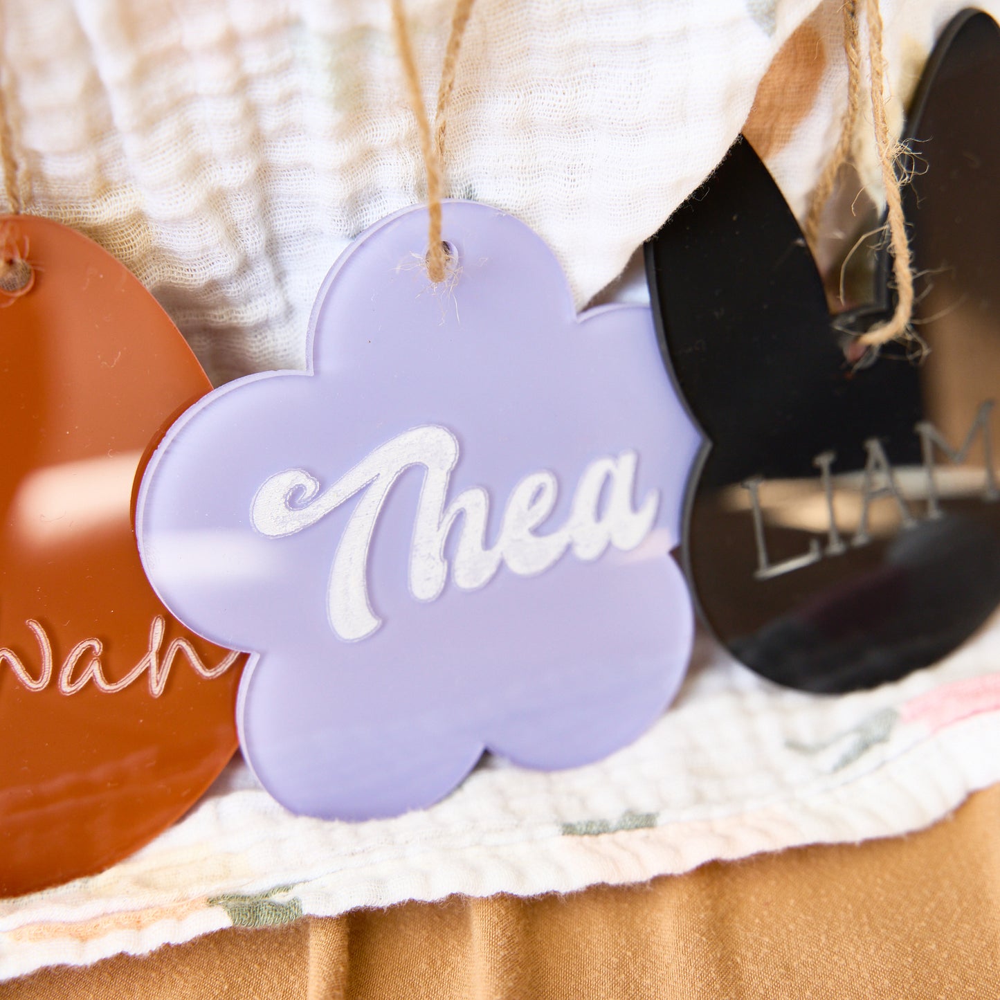 2023 Acrylic Easter Basket Tags