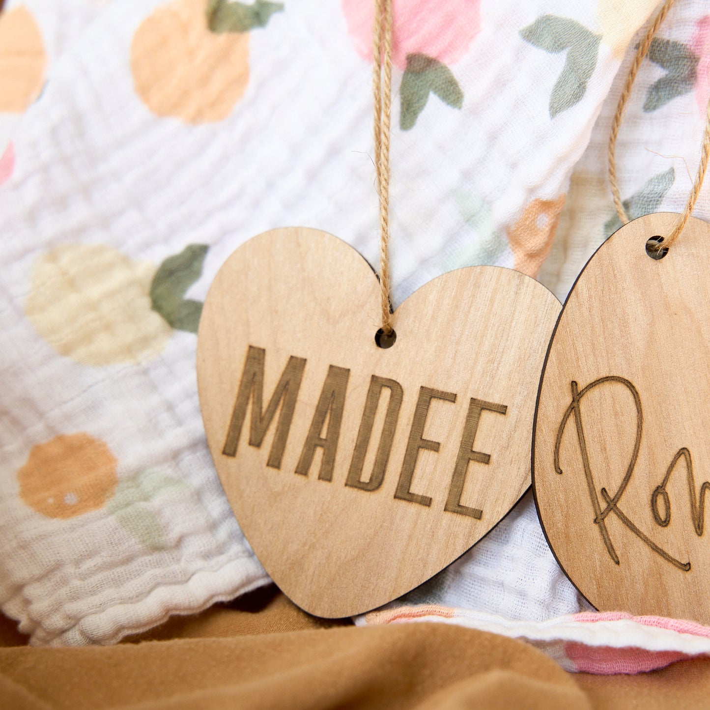 2023 Wood Easter Basket Tags