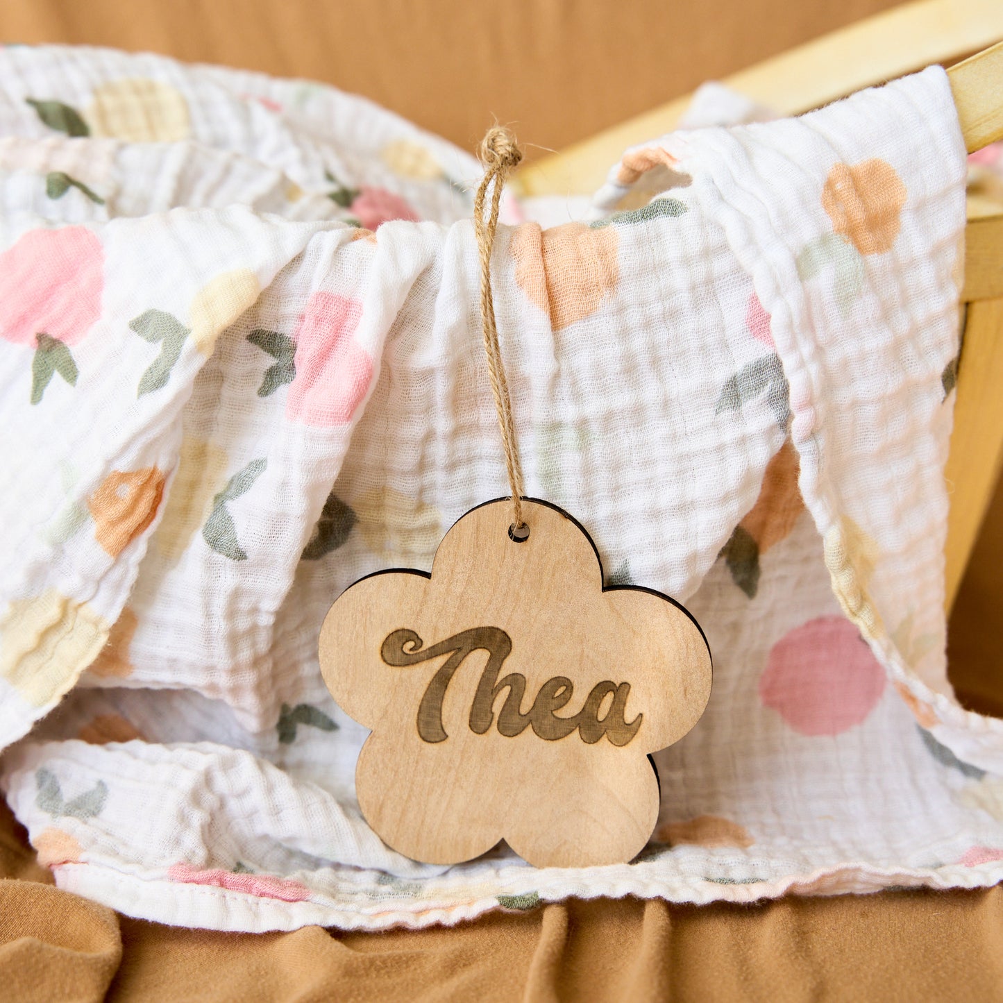 2023 Wood Easter Basket Tags