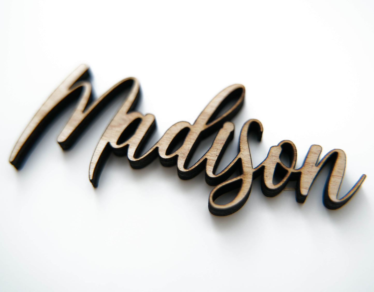 Wood Name Place Cards