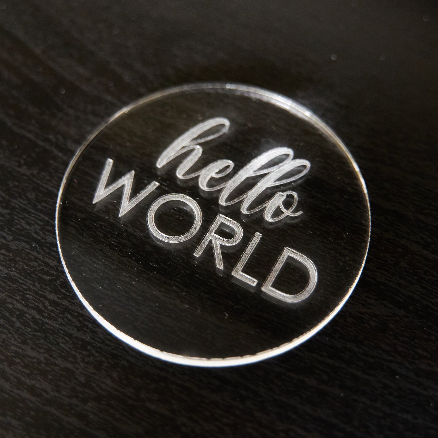 Acrylic Baby Milestone Circles