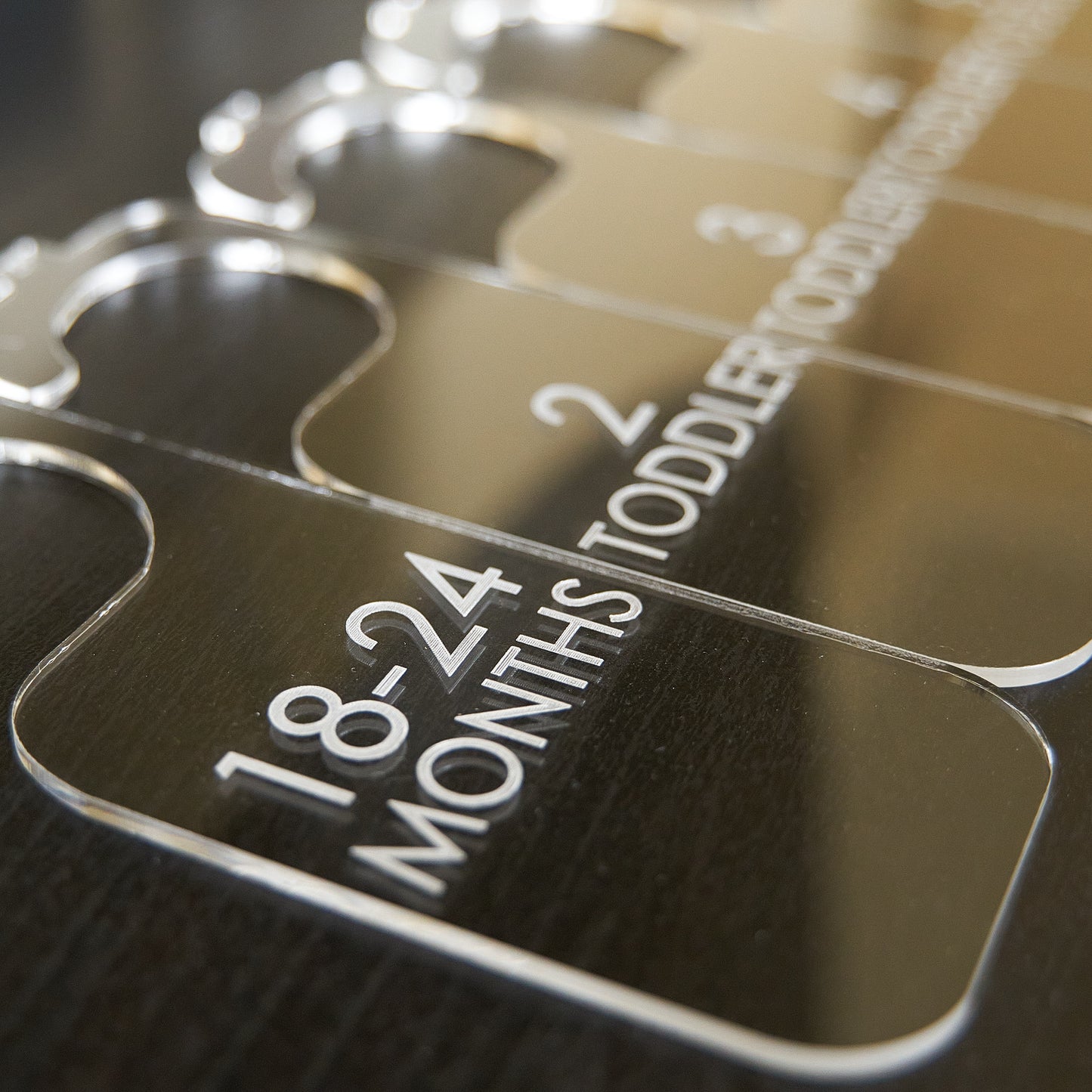 Simple Acrylic Baby Hanger Dividers