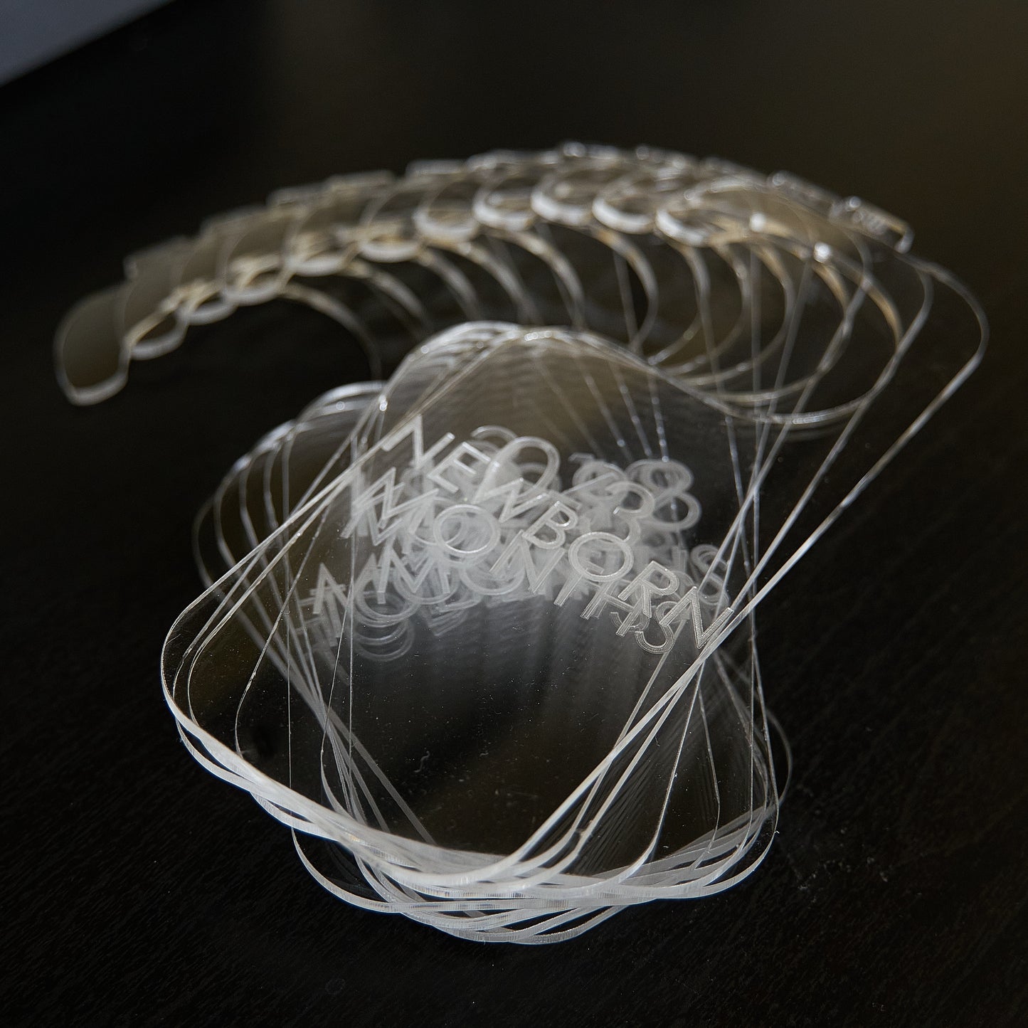 Simple Acrylic Baby Hanger Dividers