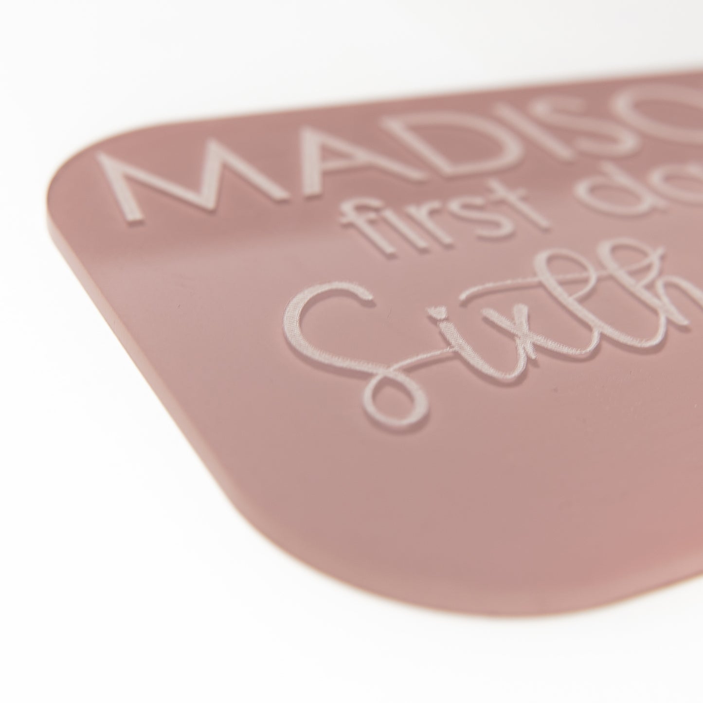 Dry-Erase Personalized First Day of School Sign