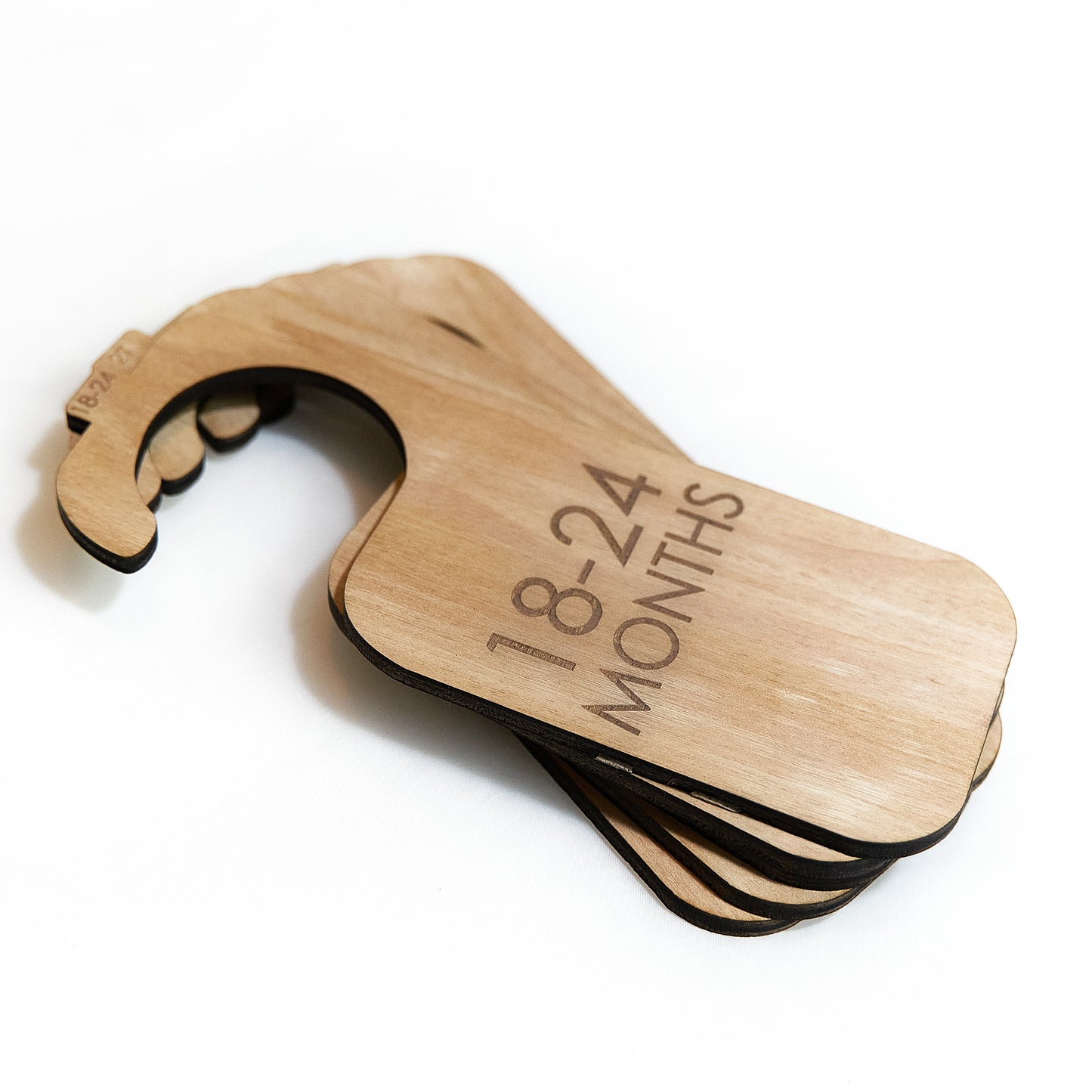 Simple Wooden Baby Hanger Dividers