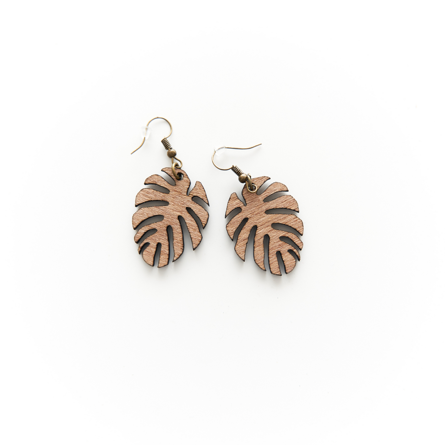 Monstera Leaf Earrings