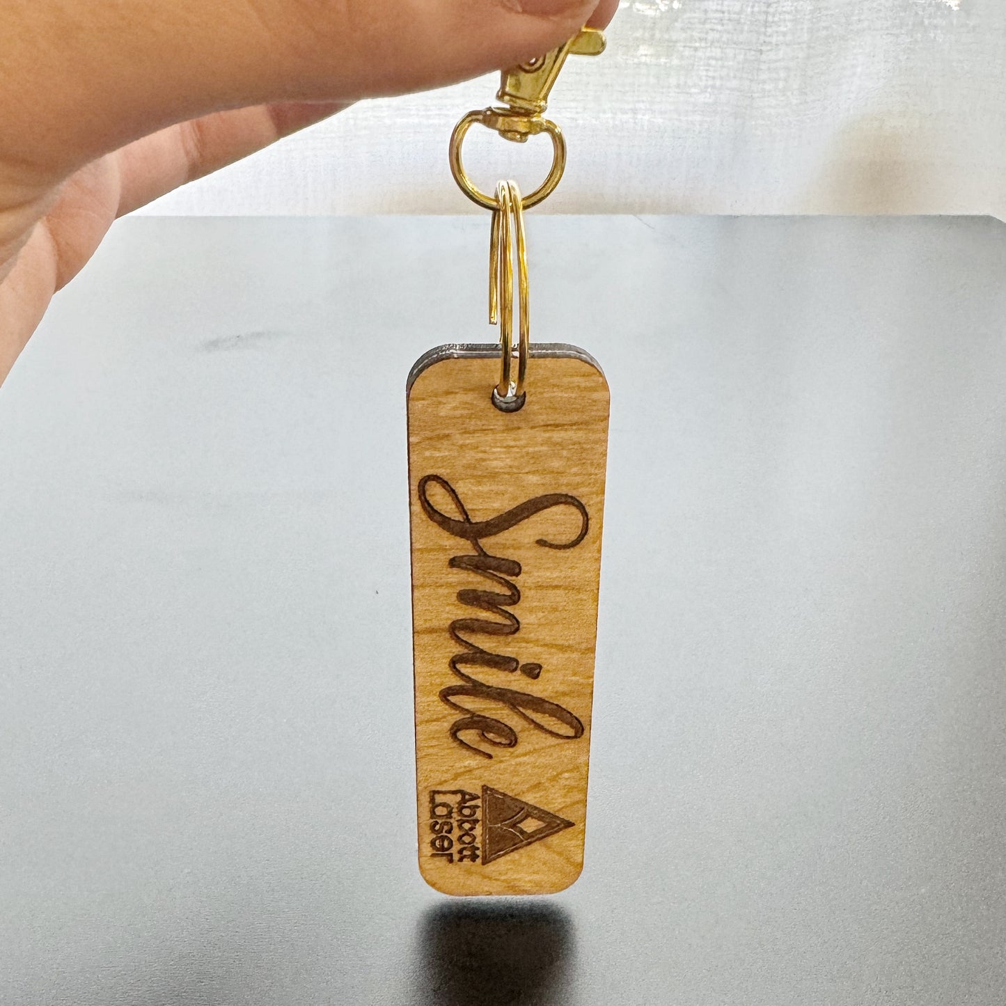 Bulk Wood Keychain