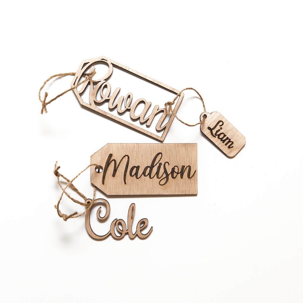 Bulk Custom Name Present Tag