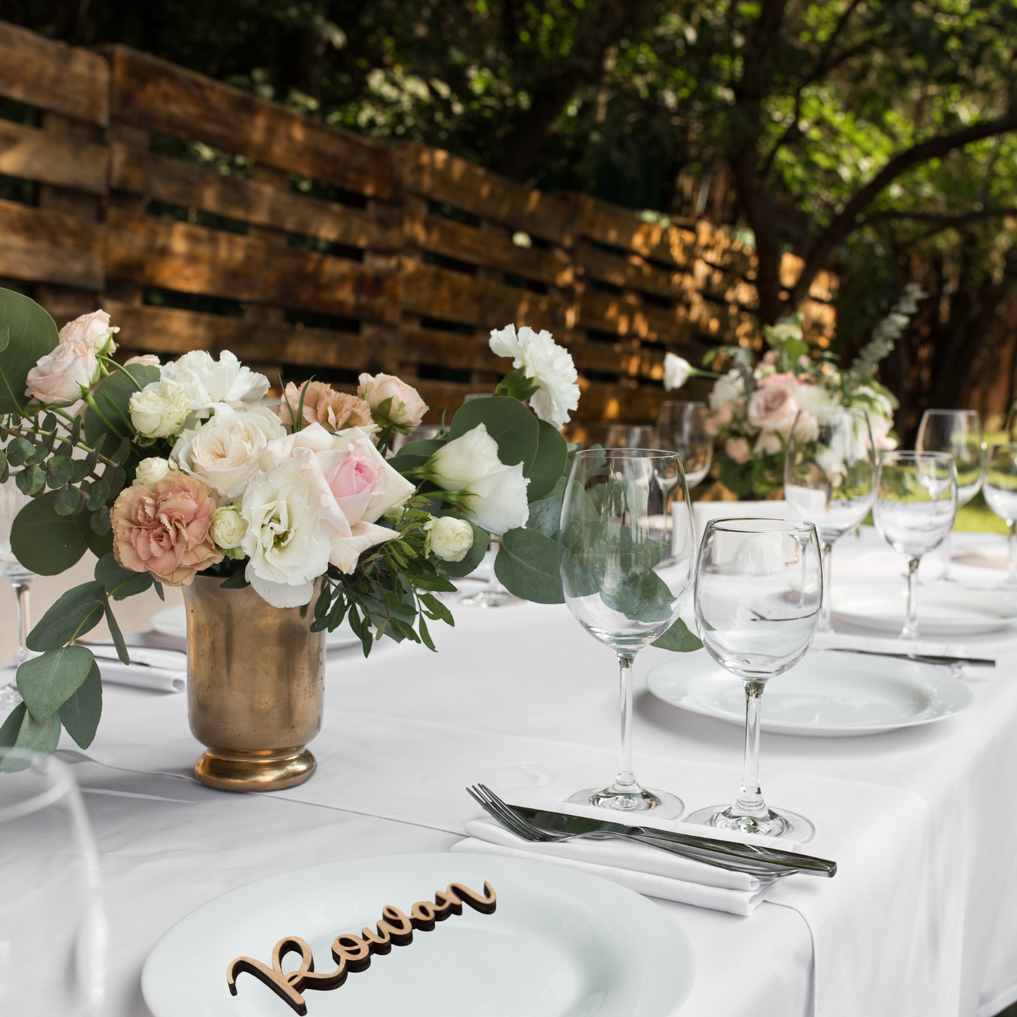 Modern Cursive Guest Name Place Cards