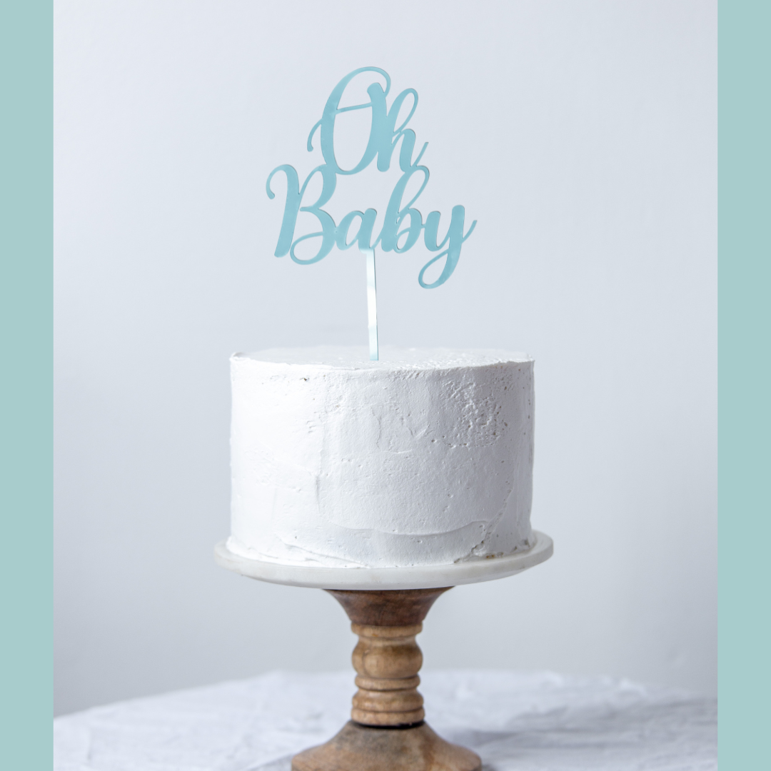 Oh Baby Cake Topper