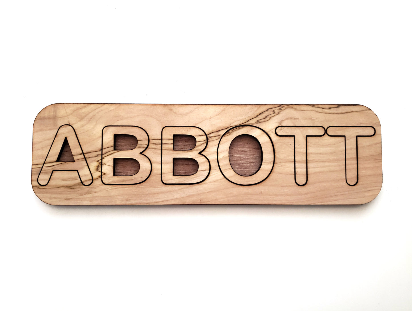 Custom Wood Name Puzzle