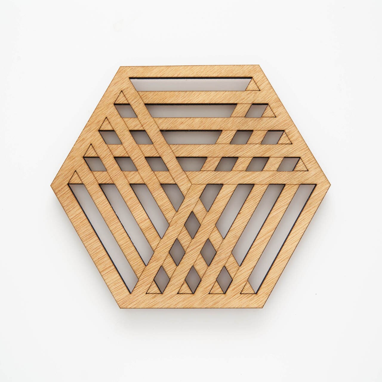 Wooden Trivet Hot Pad Set