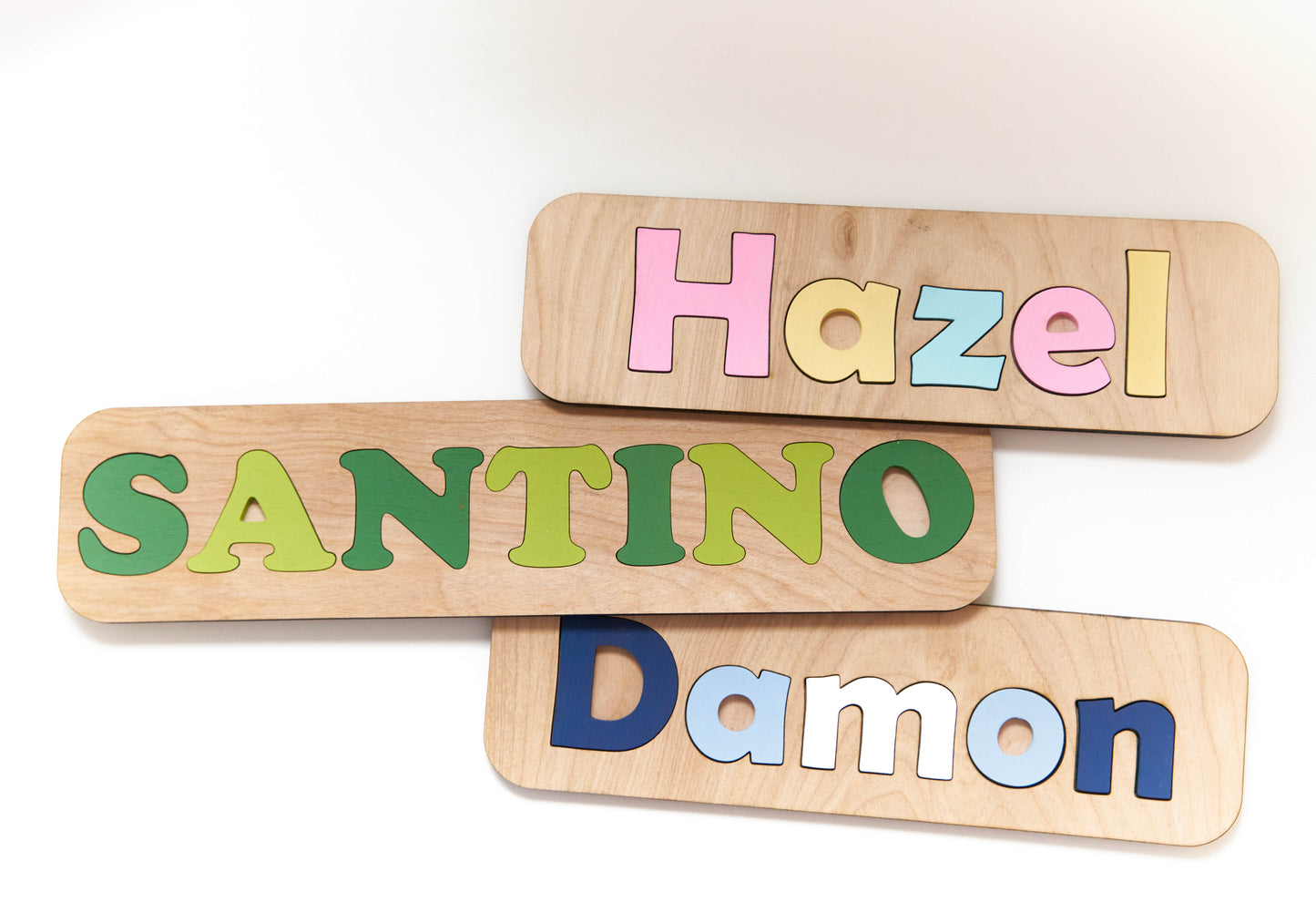 Custom Wood Name Puzzle