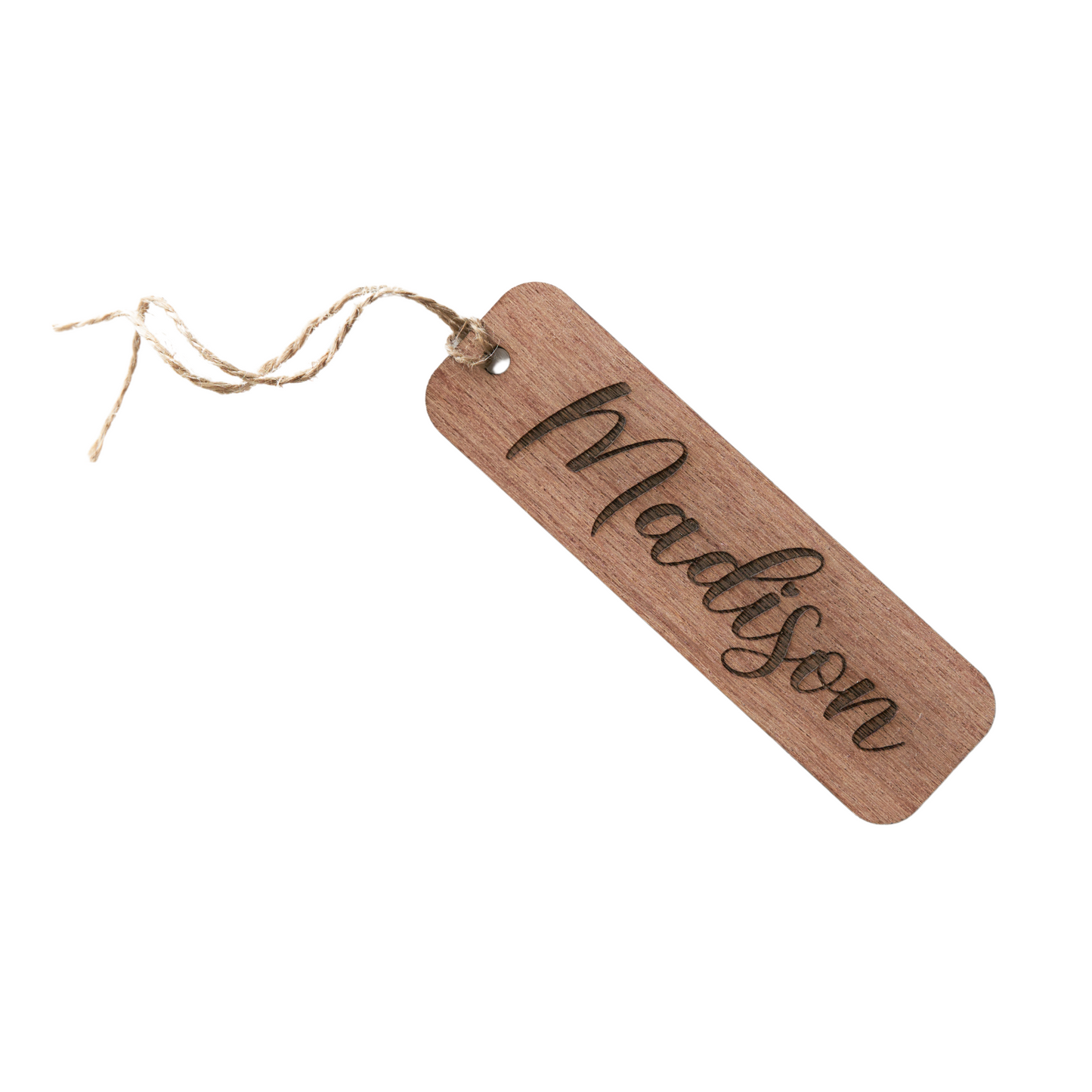 Cursive Personalized Name Bookmark