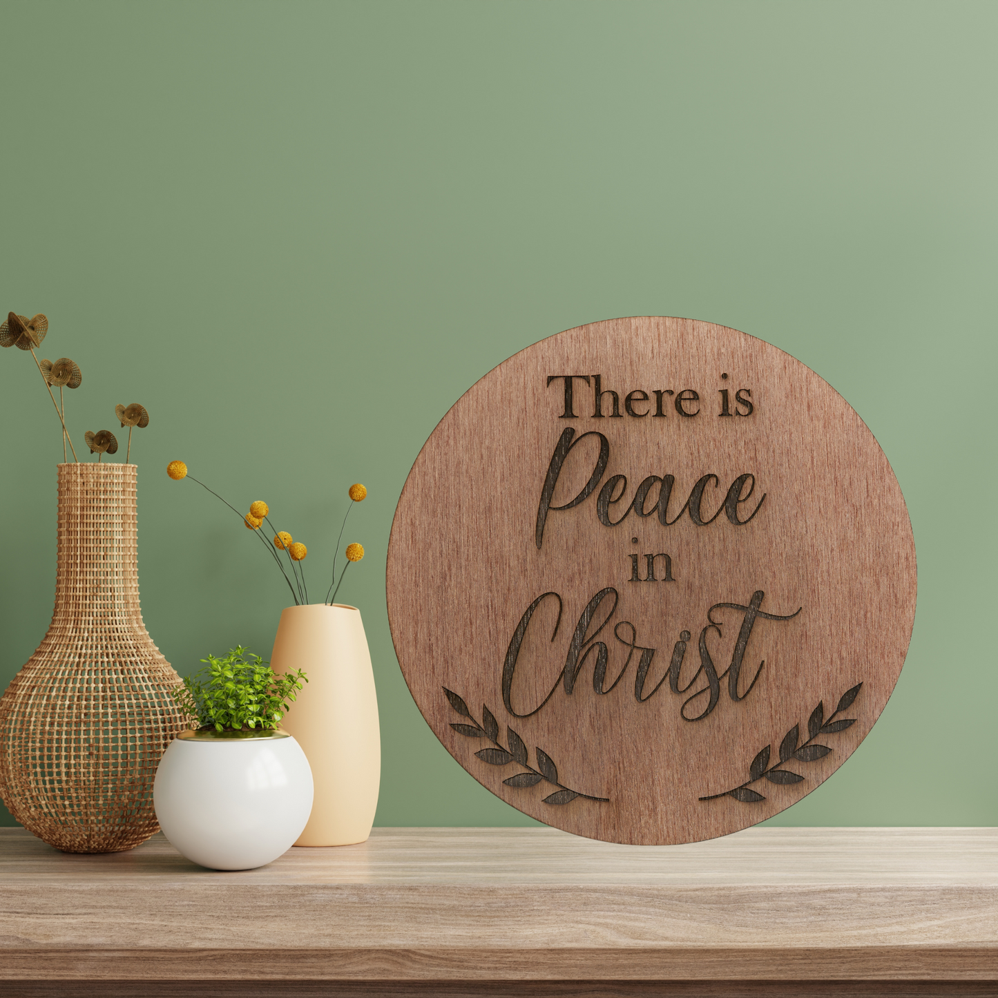 Peace in Christ Sign